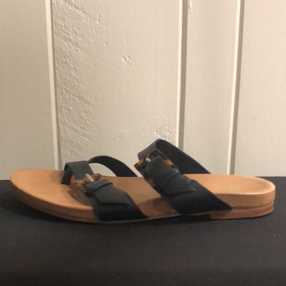 Johnston and Murphy black leather sandal - Picture 9 of 12